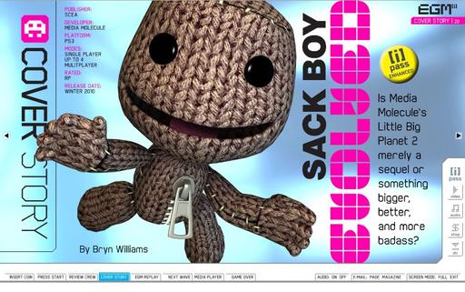 LittleBigPlanet 2 - LittleBigPlanet 2 в EGM[i]